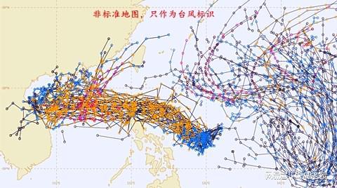 或登陆海南岛6省市暴雨或大暴雨龙8国际唯一14级台风潭美来了(图2)